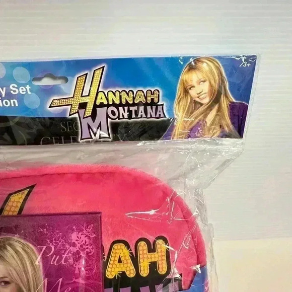 2008 NEW & Unopened in Original Package /Hannah Montana Diary Set Pink / Pillow - Picture 4 of 12
